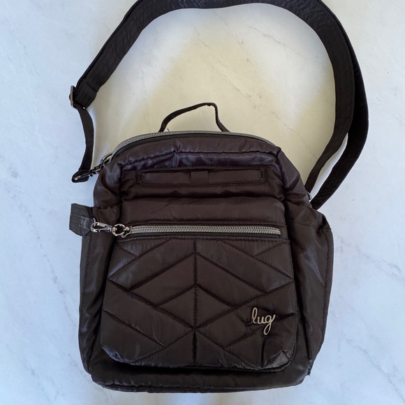 Lug Alpine Medium Crossbody Bag Black - Picture 2 of 8